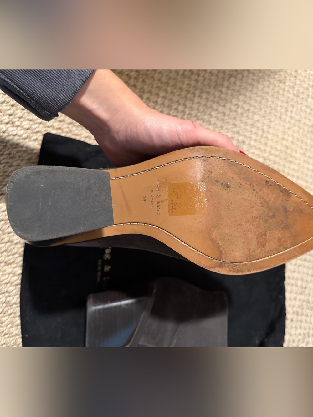 Rag & Bone Razor Chelsea Boot - Picture 6 of 7